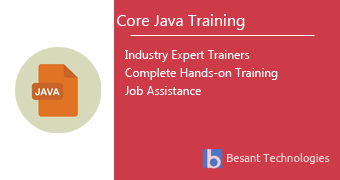 Core Java Training in chennai